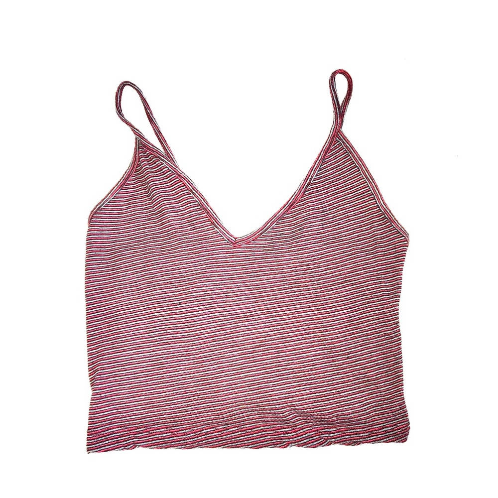 Brandy Melville Striped Spaghetti Strap Tank